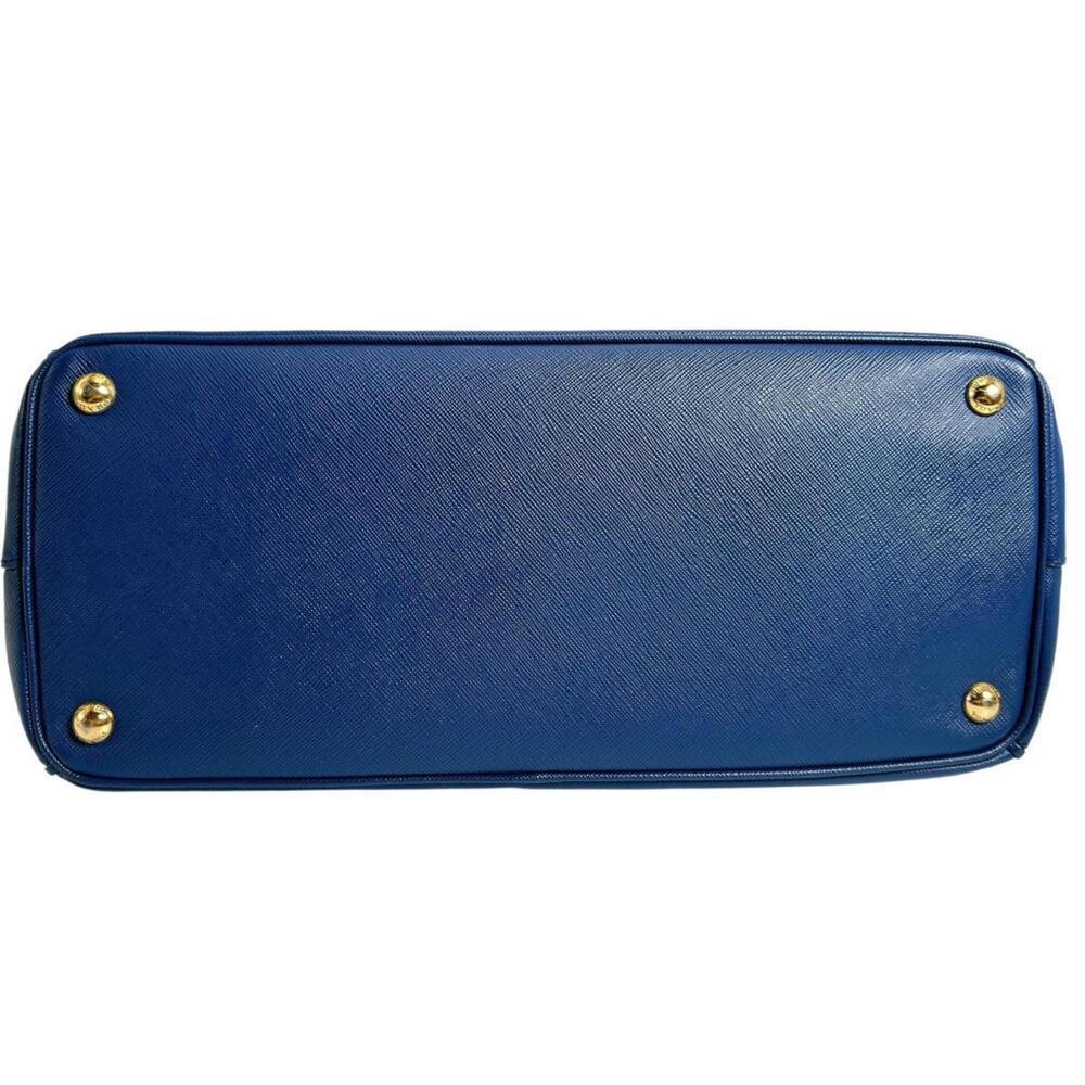 PRADA Blue Leather Shoulder Bag - Picture 6 of 16